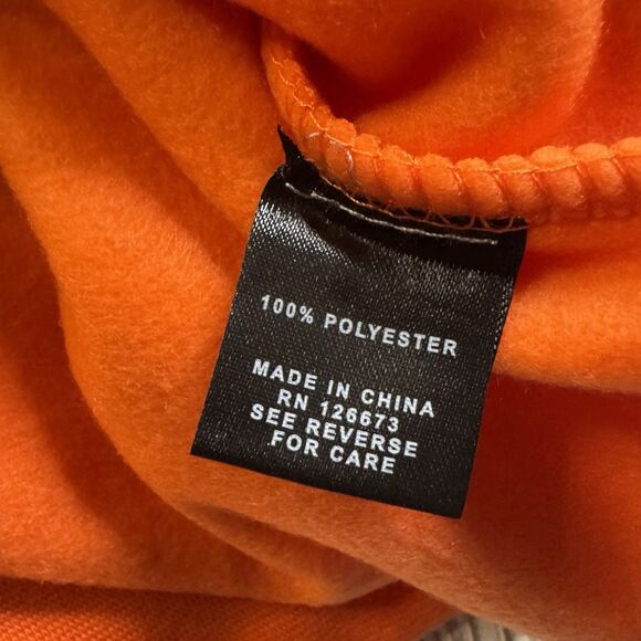 Cincinnati Bengals Throwback Helmet Logo Hoodie Men’s XL Orange NFL Ultra NWT - Picture 8 of 11